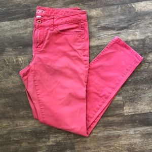 Pink Modern Skinny Pants